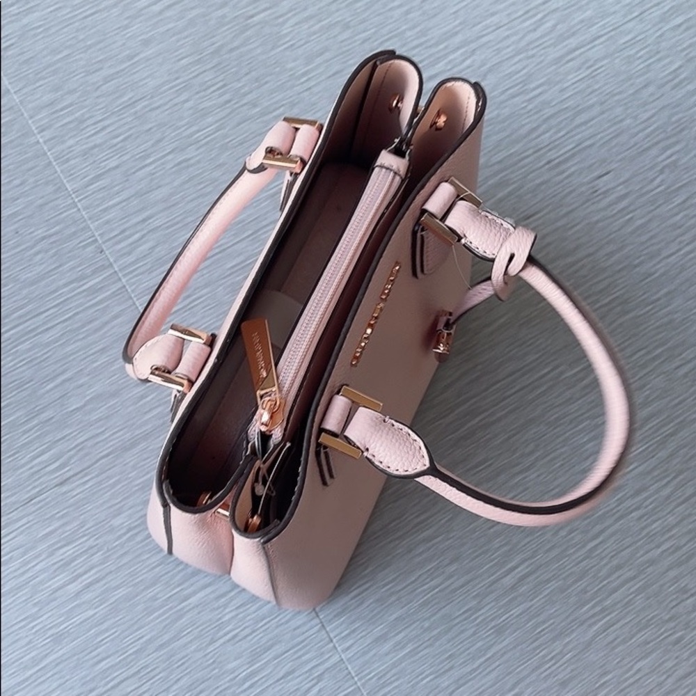 NWT Michael Kors MD Messenger Leather Satchel - Picture 6 of 9